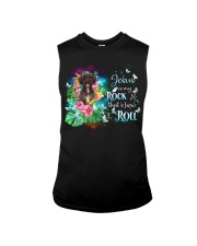 Schnoodle-CS3637-Jesus Is My Rock Sleeveless Tee tile