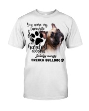 French Bulldog-02-CS1389-My Hardest Classic T-Shirt front