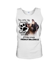 French Bulldog-02-CS1389-My Hardest Unisex Tank tile
