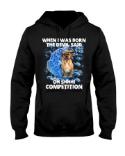 Puggle 2-CS3730-The Devil Said Hooded Sweatshirt tile