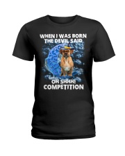 Puggle 2-CS3730-The Devil Said Ladies T-Shirt tile