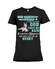 Husky-CS3993-God Gave Me Premium Fit Ladies Tee tile