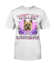 Cairn Terrier-CS4086-Don't Say-V2 Classic T-Shirt front