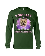 Cairn Terrier-CS4086-Don't Say-V2 Long Sleeve Tee tile