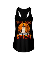 Morkie -DN2074-Drive A Stick Ladies Flowy Tank tile