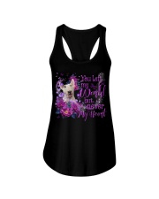 Bull Terrier-DN2375-You Left Ladies Flowy Tank tile
