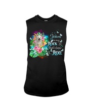 Berger Blanc Suisse-CS3637-Jesus Is My Rock Sleeveless Tee tile