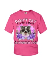 German Spitz-CS4086-Don't Say-V2 Youth T-Shirt tile