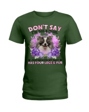 German Spitz-CS4086-Don't Say-V2 Ladies T-Shirt tile