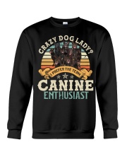 Australian Kelpie-CS2593-Crazy Dog Lady Crewneck Sweatshirt tile