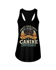 Australian Kelpie-CS2593-Crazy Dog Lady Ladies Flowy Tank tile
