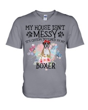 Boxer-CS4029-My House V-Neck T-Shirt tile