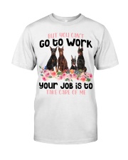 Doberman-CS882-Take Care Of Me Classic T-Shirt front