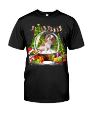 Cavalier King Charles Spaniel-DN2296-Mery Christmas-V6 Classic T-Shirt front