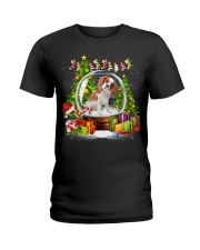 Cavalier King Charles Spaniel-DN2296-Mery Christmas-V6 Ladies T-Shirt tile