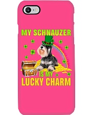 Schnauzer-CS4143-Lucky Charm-V2 Phone Case tile