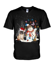 French Bulldog-DN2332-Christmas Dog-V10 V-Neck T-Shirt tile