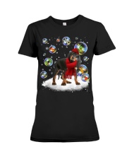 Black and Tan Coonhound-DN2331-Christmas-V11 Premium Fit Ladies Tee tile