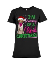 Brittany-CS3724-Pink Christmas Premium Fit Ladies Tee tile