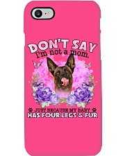 Belgian Malinois-CS4086-Don't Say-V2 Phone Case tile