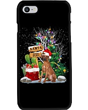 Rhodesian Ridgeback -CS3743-Santa Stop Here Phone Case tile