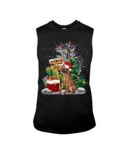 Rhodesian Ridgeback -CS3743-Santa Stop Here Sleeveless Tee tile