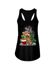 Rhodesian Ridgeback -CS3743-Santa Stop Here Ladies Flowy Tank tile
