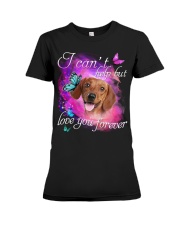 Dachshund-02-NT769-Love You Forever Premium Fit Ladies Tee tile