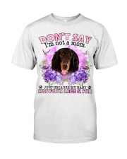Gordon Setter-CS4086-Don't Say-V2 Classic T-Shirt front