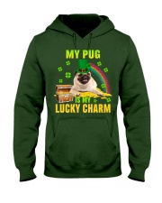 Pug 2-CS4143-Lucky Charm-V2 Hooded Sweatshirt tile