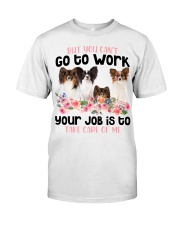 Papillon-CS882-Take Care Of Me Classic T-Shirt front