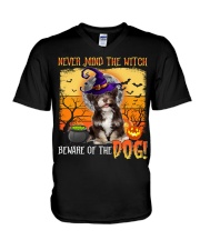 Havanese -DN1915-Never Mind V-Neck T-Shirt tile