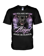 Staffordshire Bull Terrier-02-NT762-You Are My Angel V-Neck T-Shirt tile