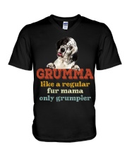 English Setter-CS3128-Like A Regular V-Neck T-Shirt tile