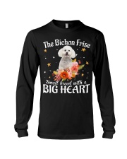 The Bichon Frise-DN2079-A Big Heart Long Sleeve Tee tile