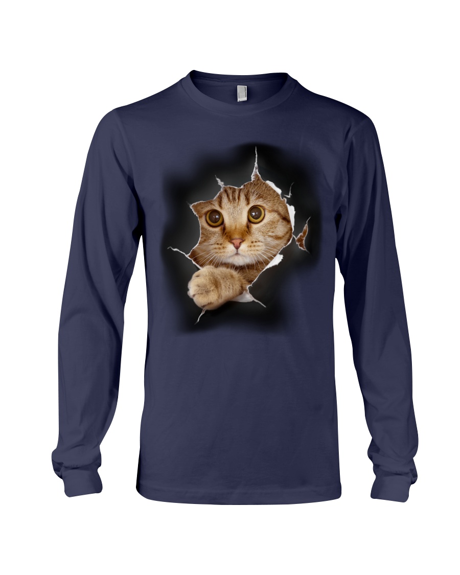 CAT - 3D Long Sleeve Tee