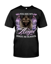 Keeshond-NT762-You Are My Angel Classic T-Shirt front