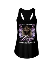 Keeshond-NT762-You Are My Angel Ladies Flowy Tank tile