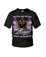 Keeshond-NT762-You Are My Angel Youth T-Shirt tile