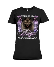 Keeshond-NT762-You Are My Angel Premium Fit Ladies Tee tile