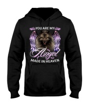 Keeshond-NT762-You Are My Angel Hooded Sweatshirt tile