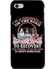 Border Collie-CS2220-On The Road Phone Case tile