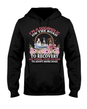 Border Collie-CS2220-On The Road Hooded Sweatshirt tile