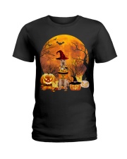 Irish Terrier -CS3191-Trick Or Treat-V2 Ladies T-Shirt tile