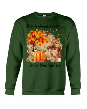 Keeshond-CS3266-Thankful For-V2 Crewneck Sweatshirt tile