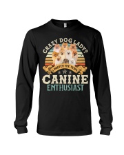 Pomeranian-CS2593-Crazy Dog Lady Long Sleeve Tee tile