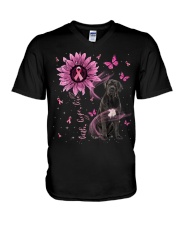Cane Corso-CS3145-Faith-Hope-Love V-Neck T-Shirt tile