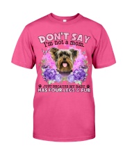 Yorkshire Terrier-CS4086-Don't Say-V2 Classic T-Shirt tile