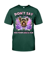 Yorkshire Terrier-CS4086-Don't Say-V2 Premium Fit Mens Tee tile
