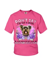Yorkshire Terrier-CS4086-Don't Say-V2 Youth T-Shirt tile